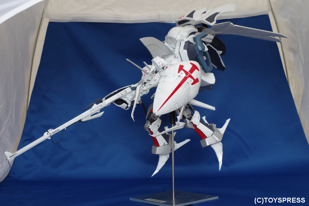 レッドミラージュ・ブーメランユニット(WAVE 1/100) - 完成画像