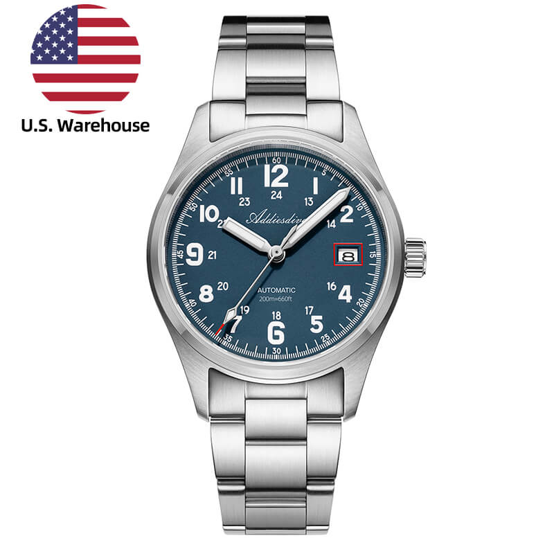 U.S. Warehouse -ADDIESDIVE 39mm Explore NH35 Automatic Watch AD2070