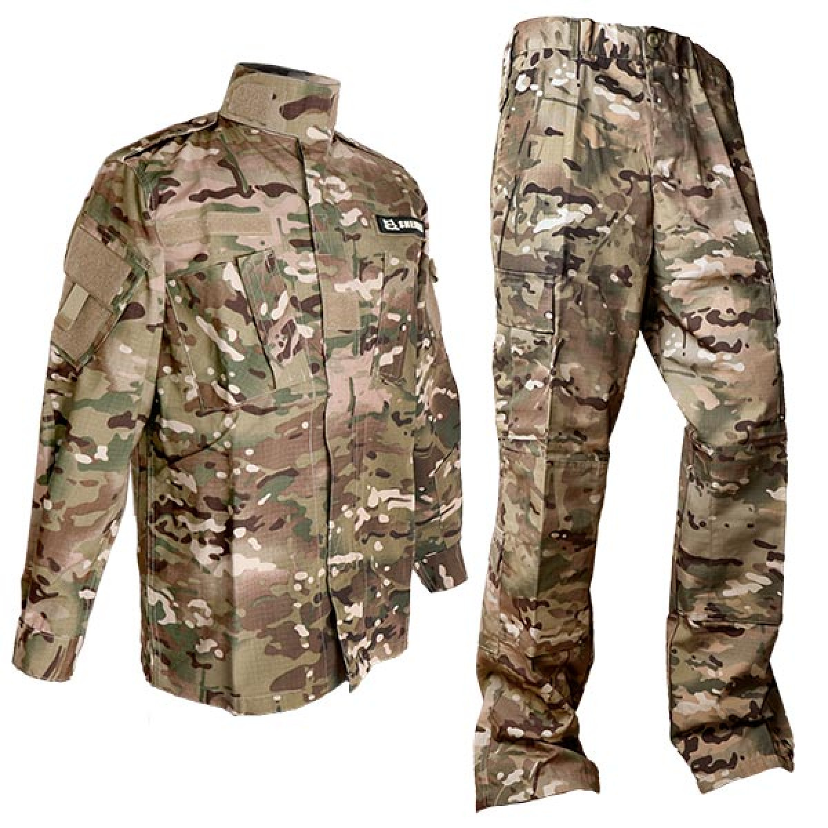 迷彩服上下セットマルチカム