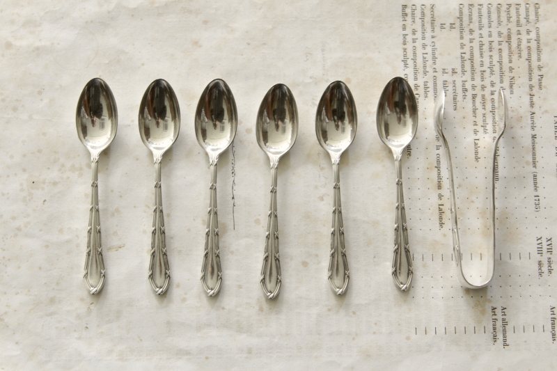 マッピン＆ウェッブ 純銀製スプーン7本セット シルバー ビンテージ