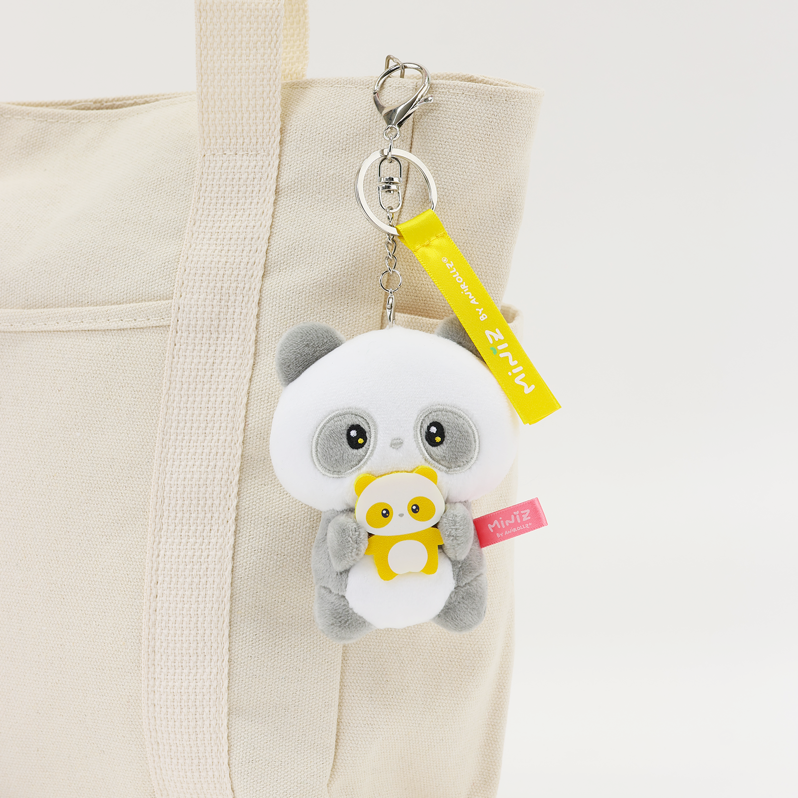 Miniz Mini-Me Pandaroll Plush Charm – Anirollz