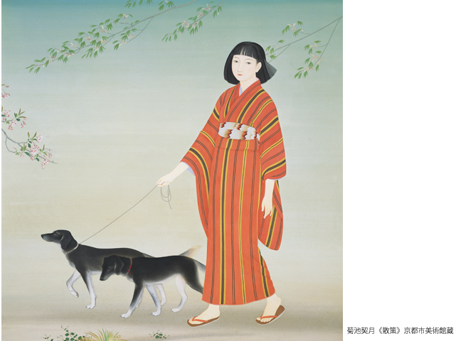 美人画100年の系譜 美の継承―万葉日本画へ続く流れ：西田彩乃 | Art
