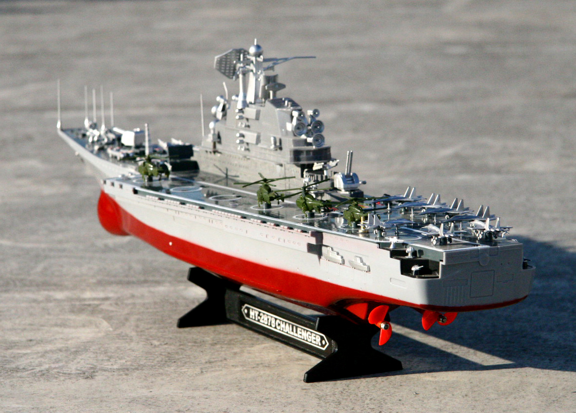 全長76cm空母ビックラジコン1/275スケール-ラジコン(船、ボート