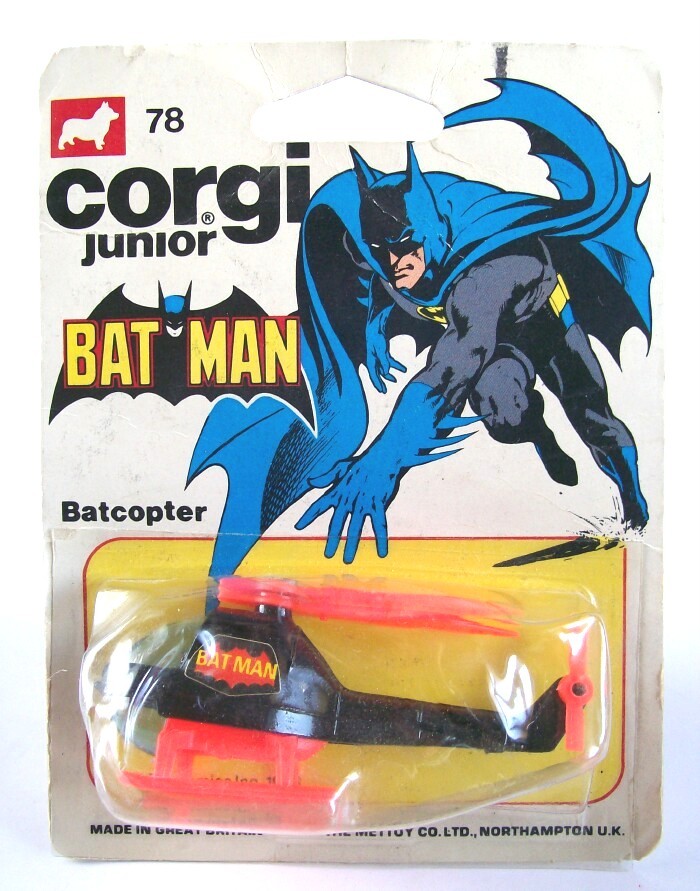 Corgi Batmobile web site