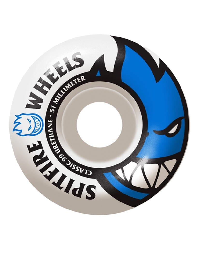 Spitfire Big Head Skateboard Wheels 51MM 99D – Braille Skateboarding