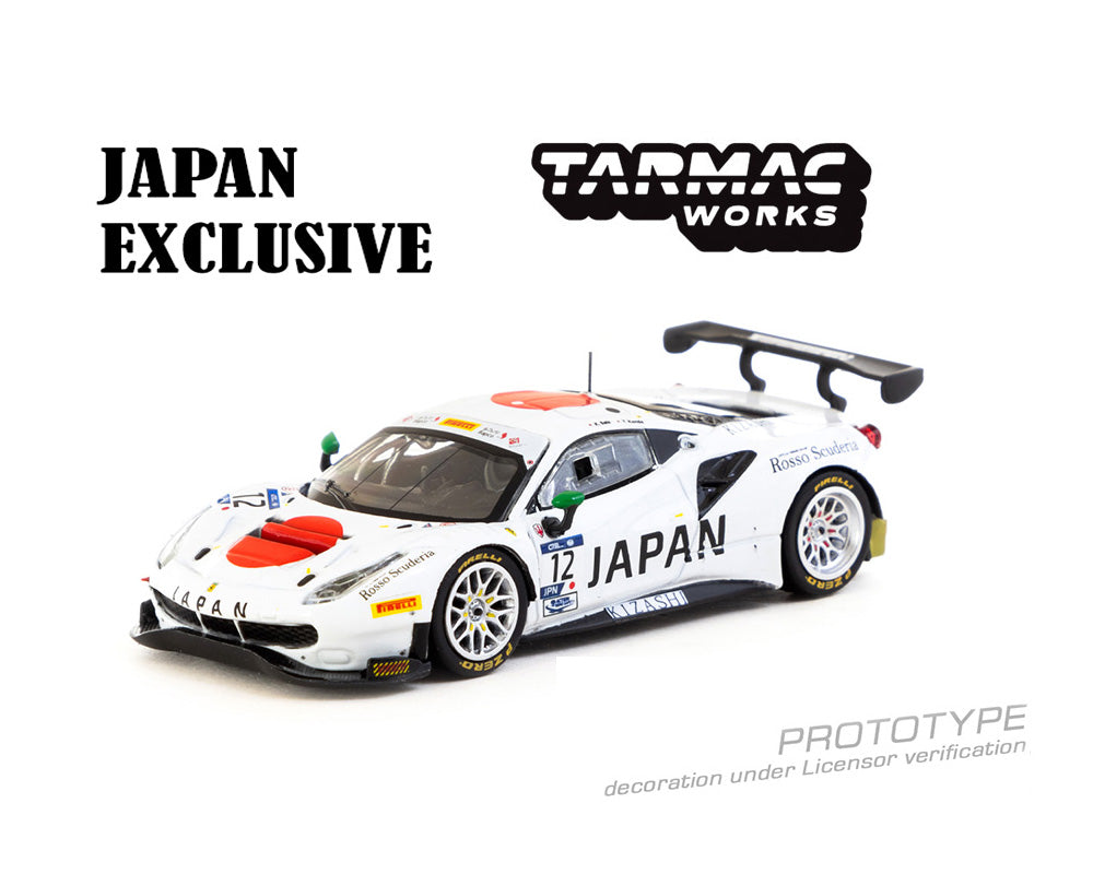 Tarmac Works 1:64 Ferrari 488 GT3 FIA GT Nations Cup 2018 T. Kondo