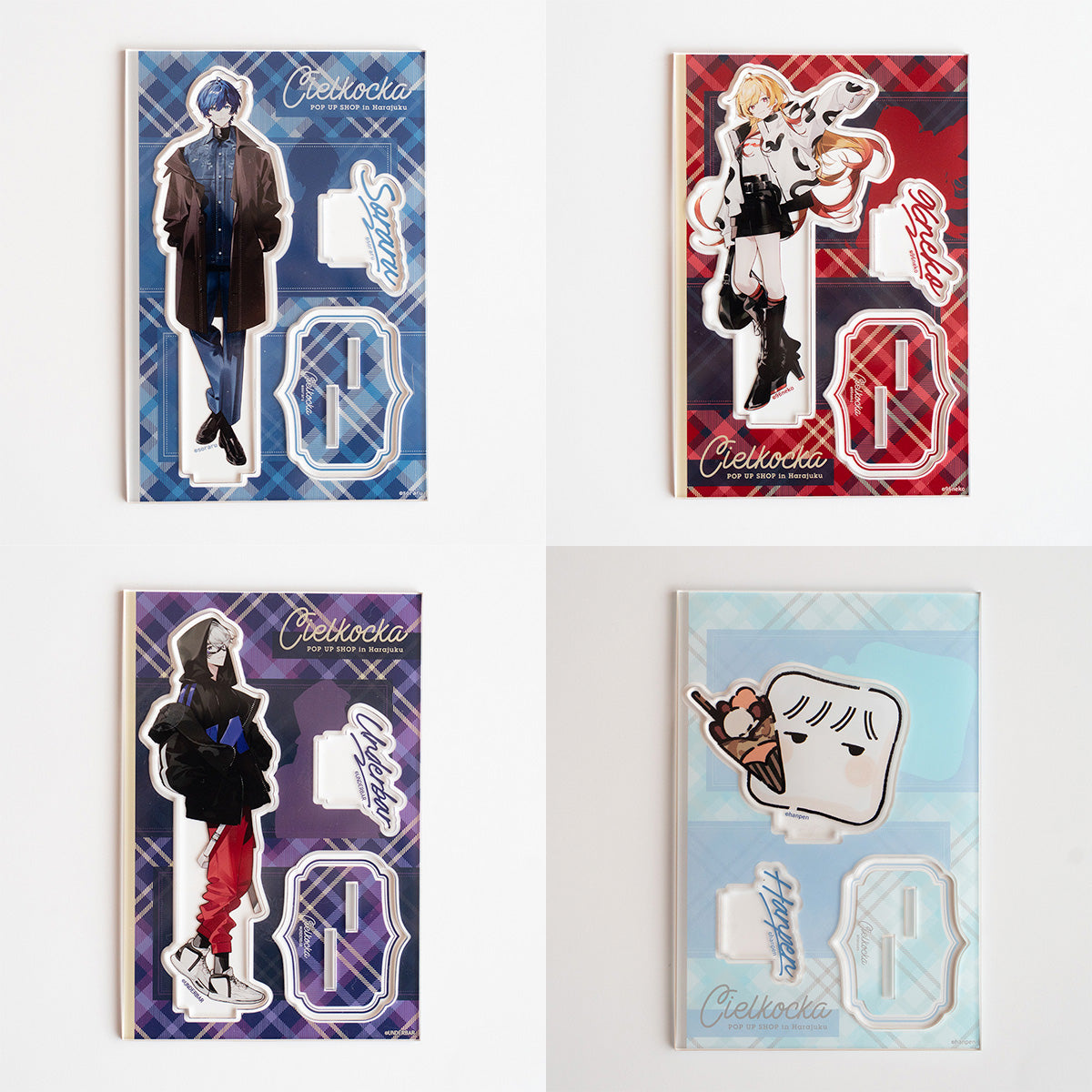 POP UP Shop】アクリルスタンド（そらる／96猫／アンダーバー