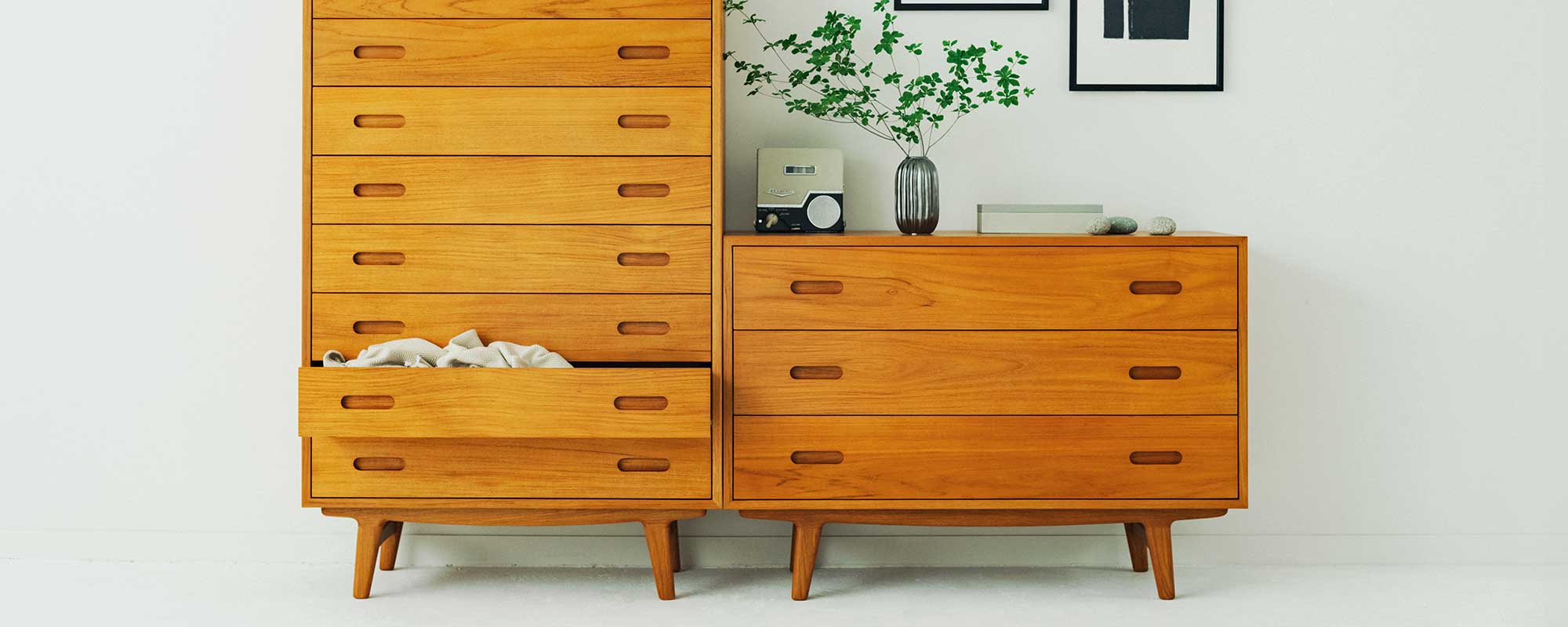 CHLOROSオリジナル家具 チェスト | 収納力とデザイン性を兼ね備えた