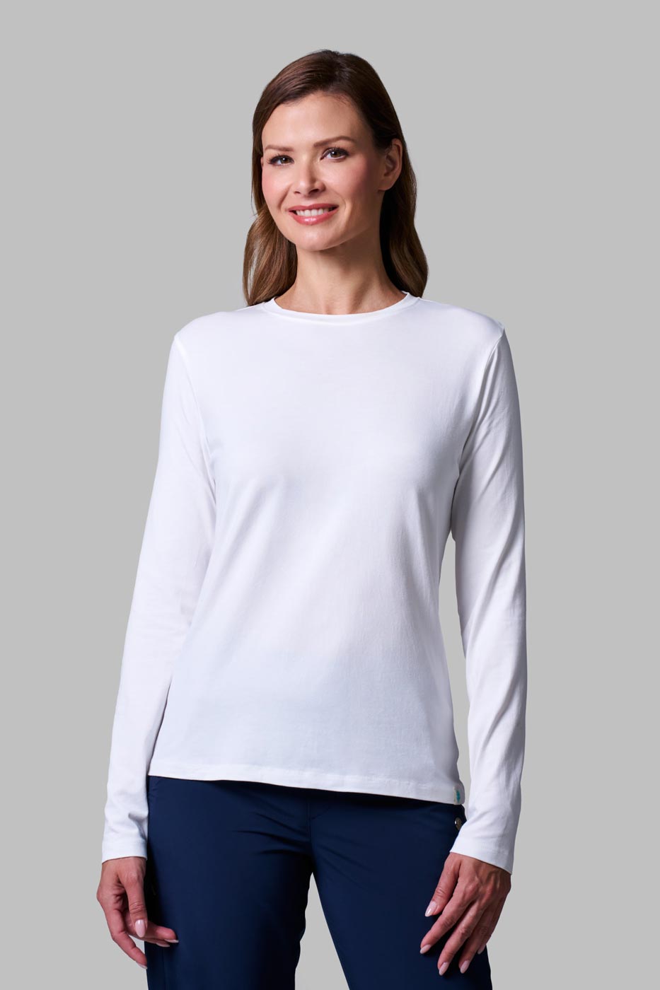 Women's Morada Everyday Long Sleeve T-Shirt | White UPF 50+