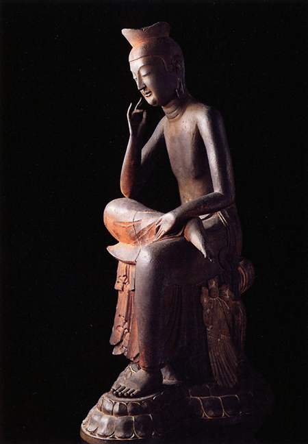 広隆寺 ～微笑みの中に思考する弥勒菩薩像 | 京都トリビア × Trivia in