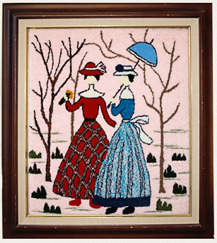 北欧の手芸ハンドミシンを使ったデンマーク生まれの 