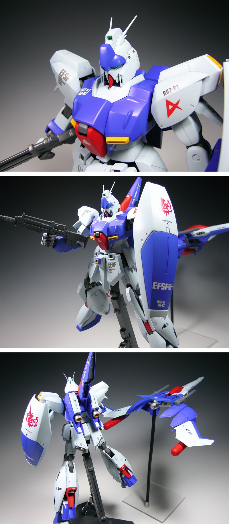 EVOLVE WORKS MG 1/100 Re-GZ アムロ仕様