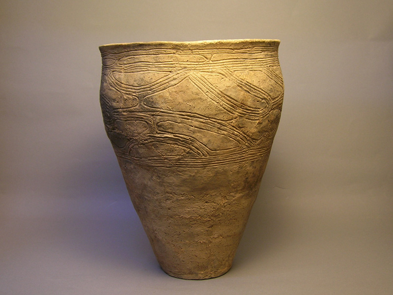 半蔵門ギャラリー - 縄文土器深鉢 | 古美術品専門サイト fufufufu.com