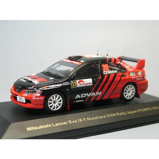 1/43 Mitsubishi Lancer Evo IX 2006 Rally Japan PC WRC Winner 商品