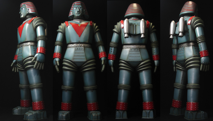 マーミット】 ビニパラ大金剛 ジャイアントロボ 改修＆プロップ完成品