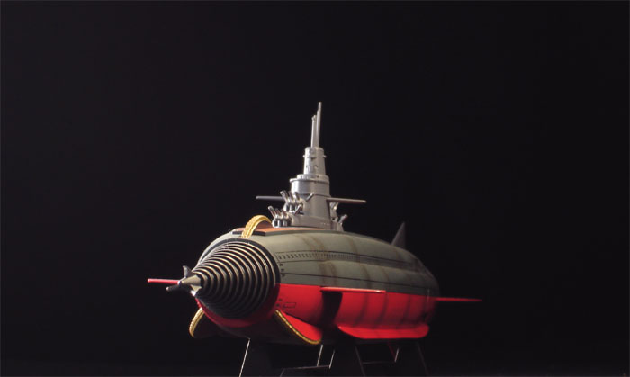 FUJIMI】1/700 海底軍艦 轟天号 完成品
