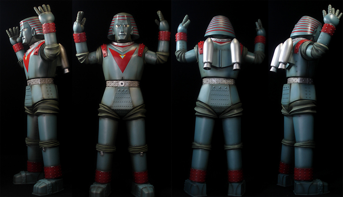 パイロットエース】 ジャイアントロボ リペイント プロップVer.完成品