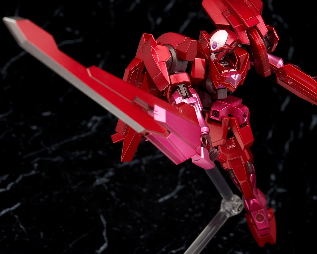 Robot Damashii (Side MS) GN-X IV (Trans-am Ver.): Photoreview No
