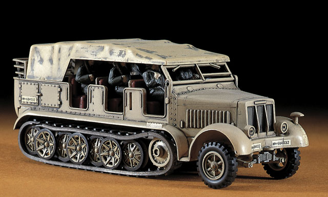 Sd.Kfz7・8トンハーフトラック | 株式会社 ハセガワ