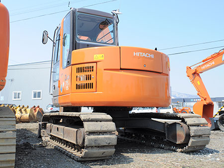 建設機械リース バックホー ZX75US-A