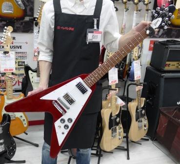 店頭展示処分大特価Flying V 2015 Japan Limitedがお安くなっており