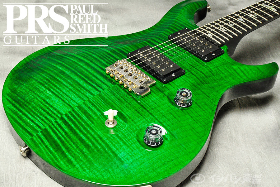 PRSグリーン系人気カラー『エメラルド・グリーン』のCustom24