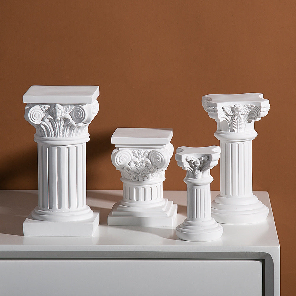 IwaiLoft 彫像 白 オブジェ かわいい 縁起物 工芸品 彫像 おしゃれ