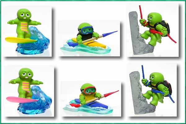 ガチャピンチャレンジ イン・サマー フィギュアコレクション