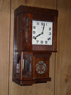 振子が前後に動くS.MIZU - アンティーク掛時計