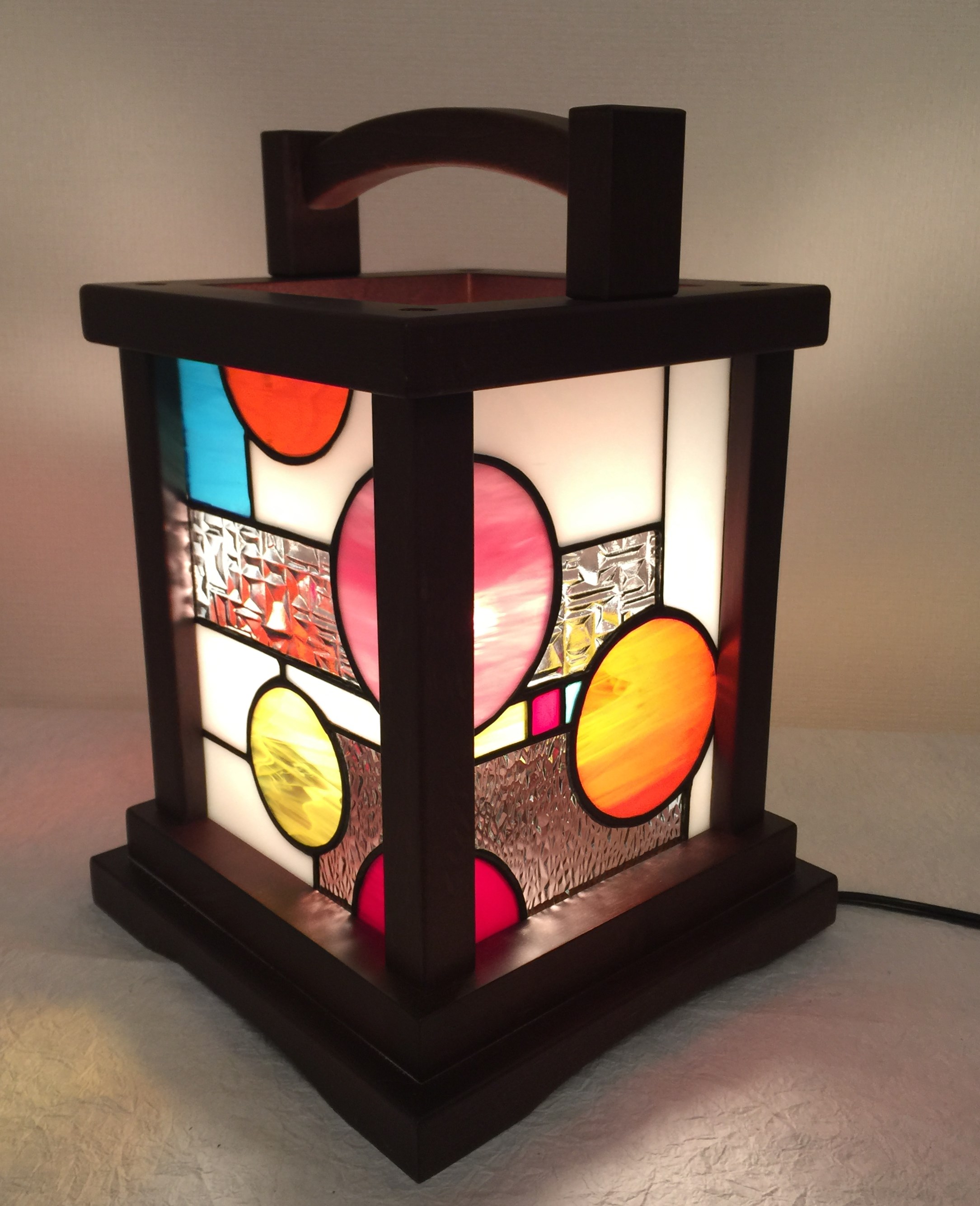 行灯 ステンドガラス ステンドグラス インテリアランプの販売｜Kohei