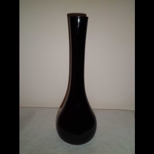 岩津花瓶・黒 （大） ステンドグラス インテリアランプの販売｜Kohei