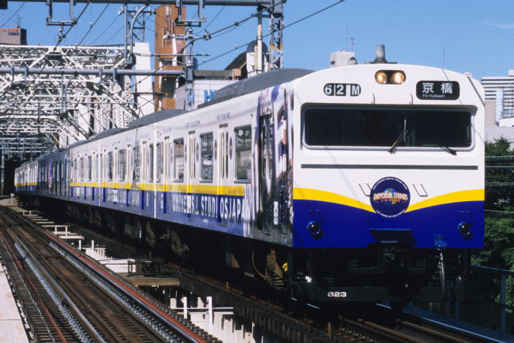 森ノ宮電車区103系（セサミストリート号）