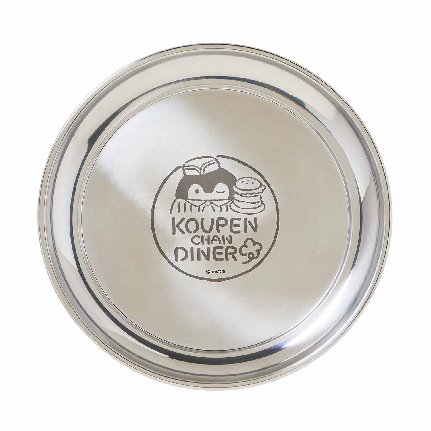 Koupen-chan,코우펜짱,点赞鹅,正能量企鵝 Diner stainless steel tray