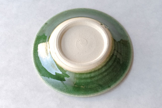 青織部小皿 浅井純介 | 作家もの和食器通販【暮らし用品】