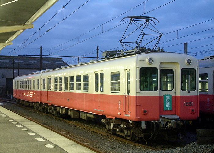 高松琴平電気鉄道1050形，1053形，1060形