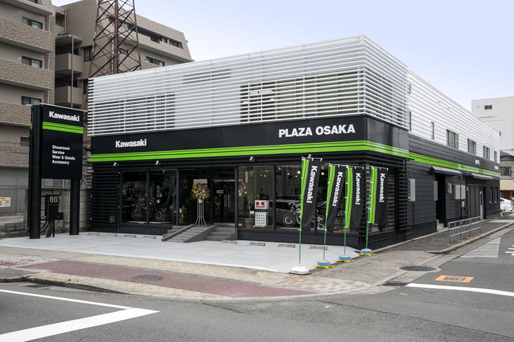 全国6番目のKawasaki PLAZAが大阪にオープン！ | WEB Mr.BIKE