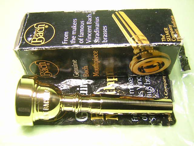 バック（旧ロゴ） 中古トランペットマウスピース 2-3／4Cバック