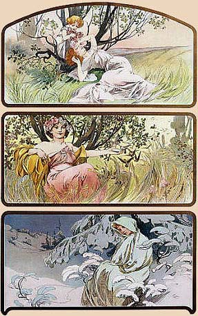 ミュシャを楽しむために、ショコラマッソン