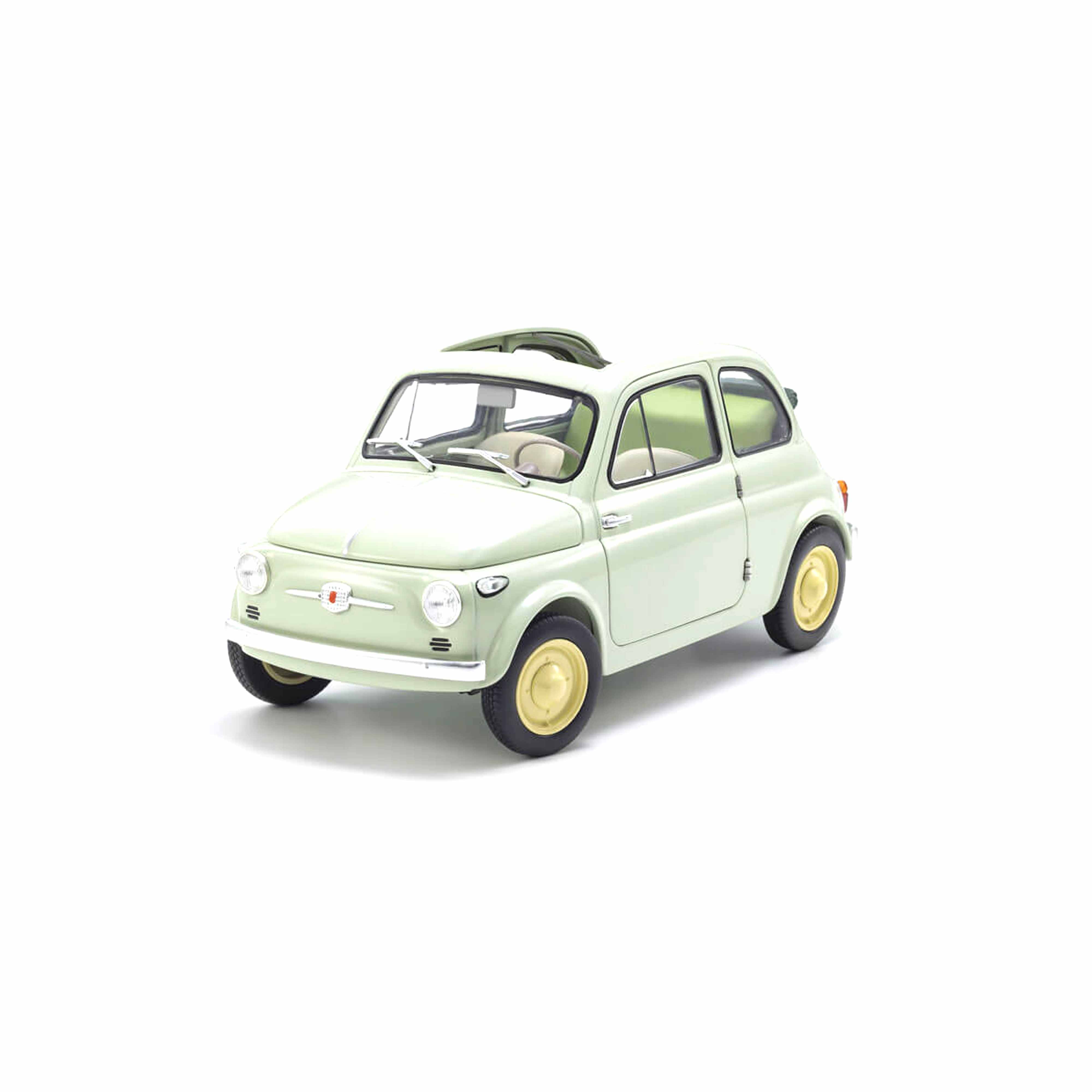 Fiat Nuova 500 Green Clear 1:18 – Norev