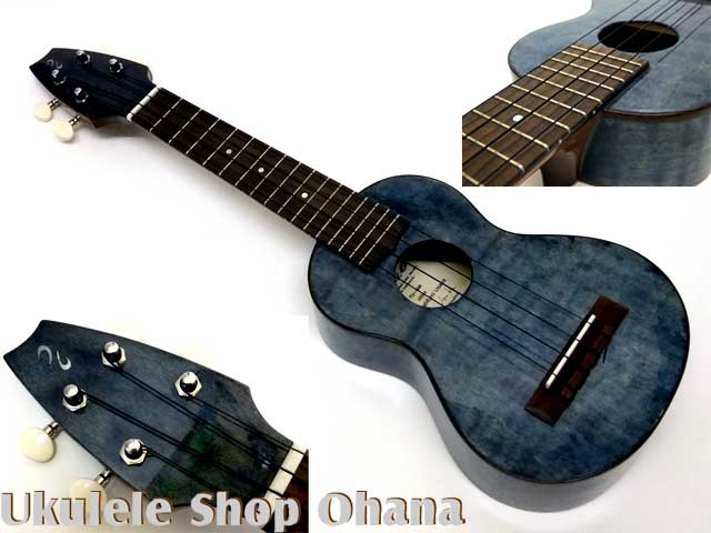 Toshi.G工房「TU-SMI」ソプラノ（スタンダード）メイプル（藍染）仕様