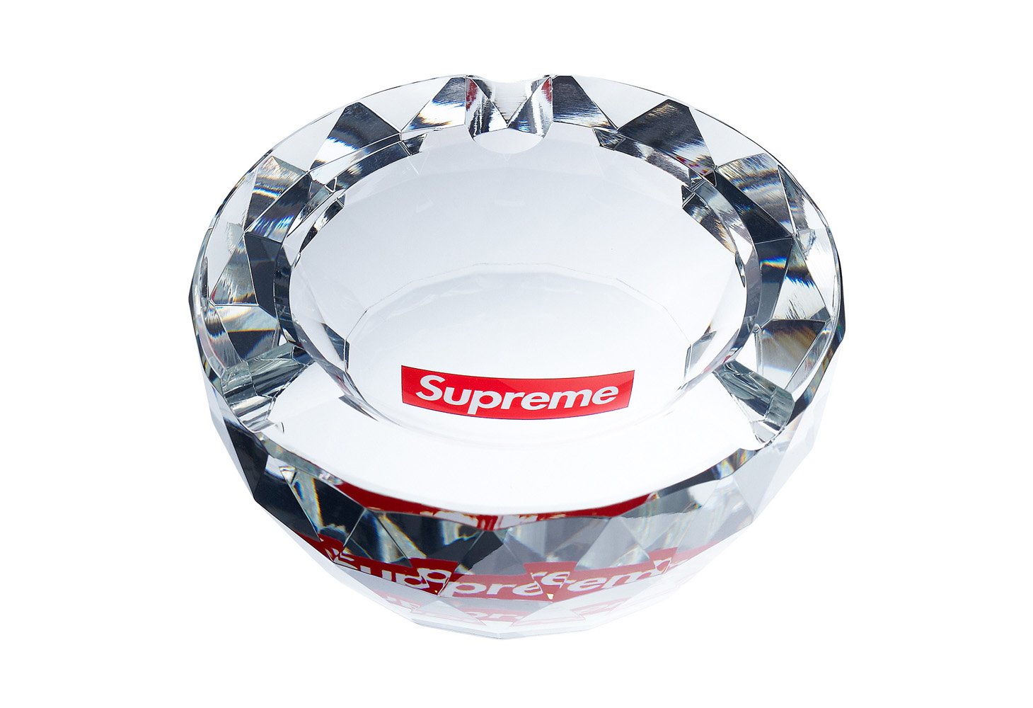 Supreme - Diamond Cut Crystal Ashtray - ParkSIDER