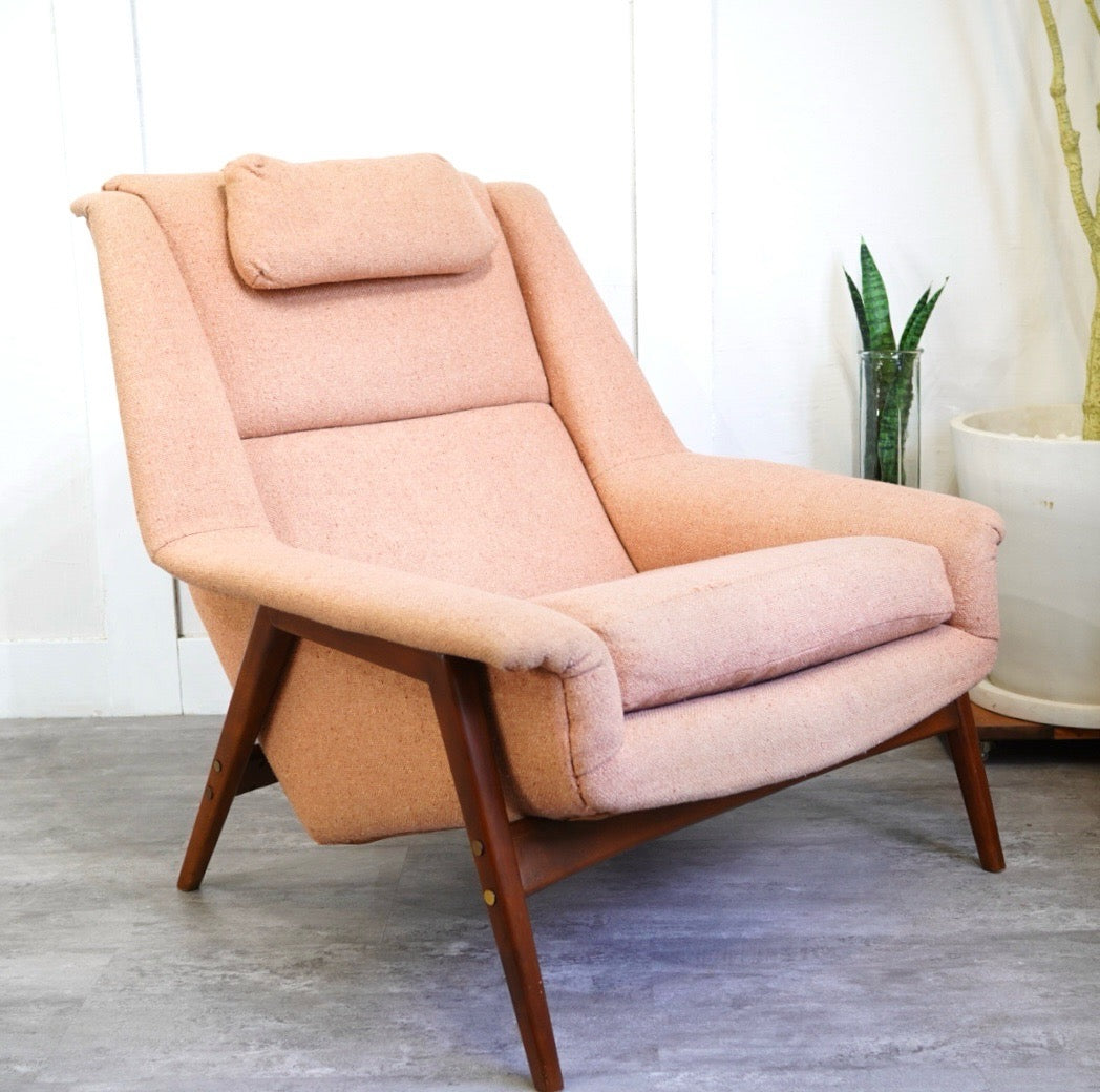 ダックス / DUX Profil ラウンジチェア サーモンピンク ヴィンテージ