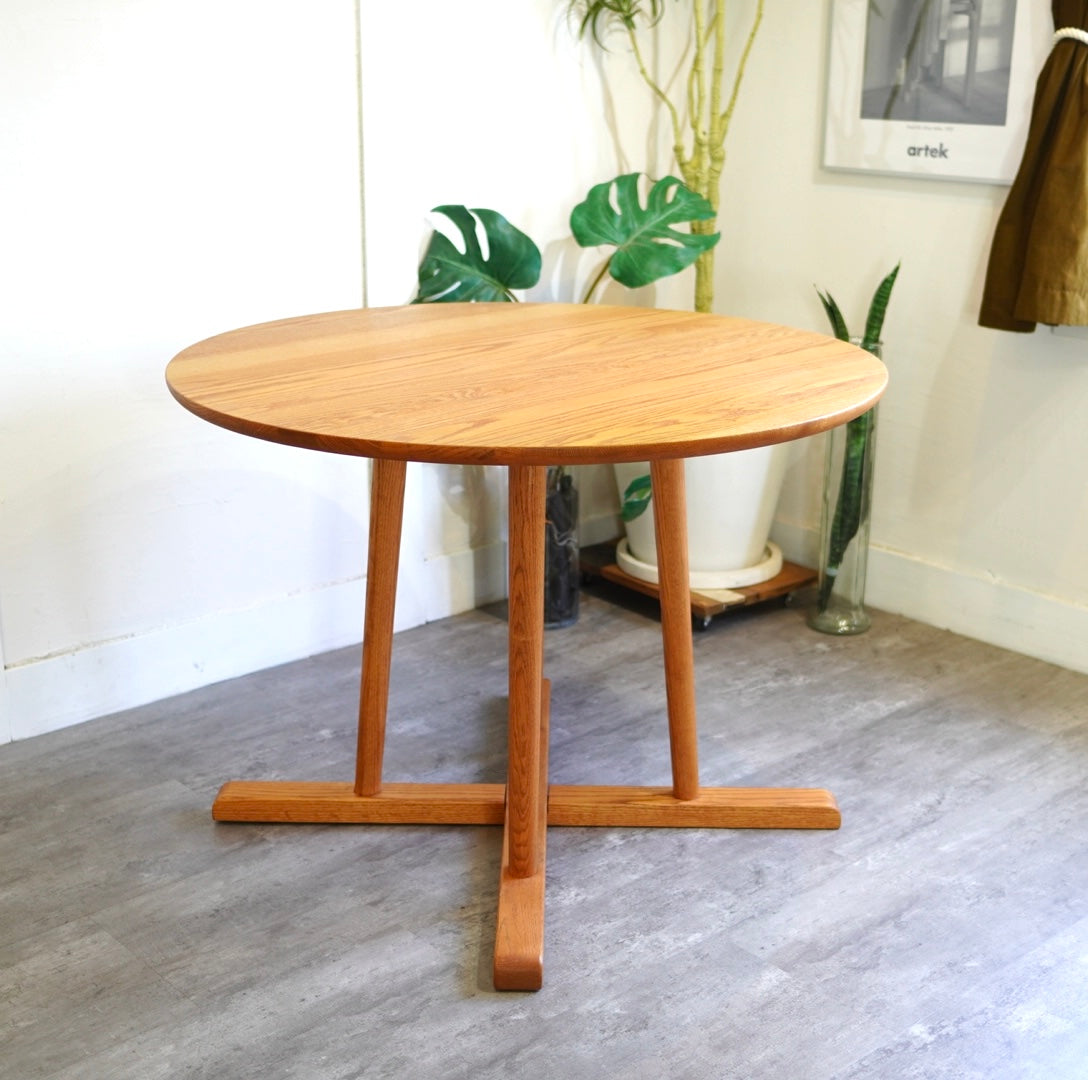 アクタス / ACTUS タイム / THYME ラウンド ダイニングテーブル 中古