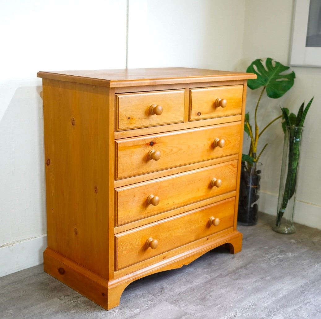 ザ・ペニーワイズ / THE PENNY WISE パイン材4段チェスト 衣類収納