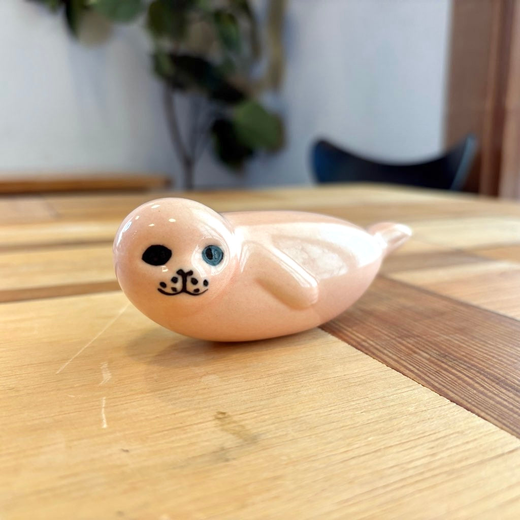 SKANSENシリーズ アザラシ ピンク リサラーソン / Lisa Larson