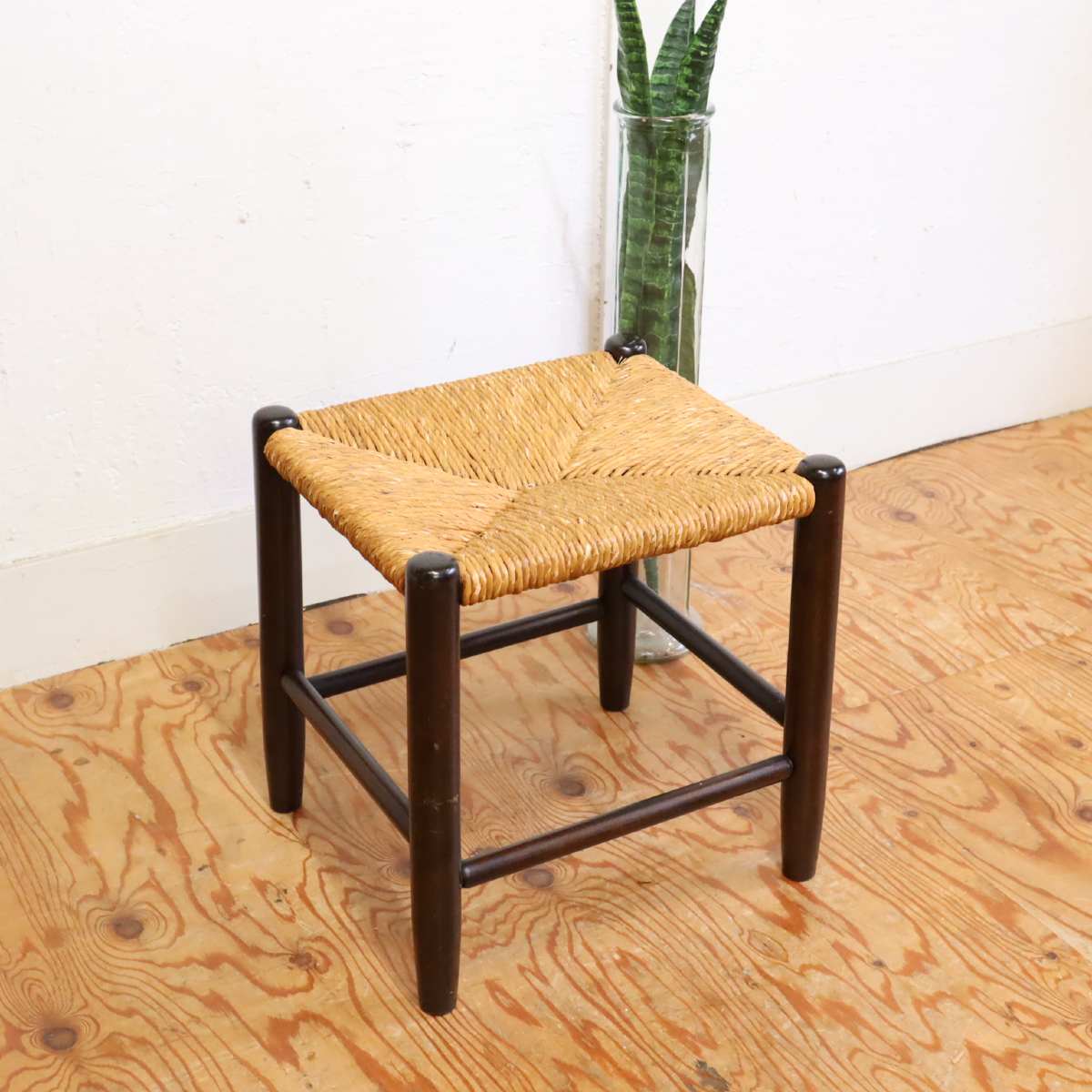 松本民芸家具 #19型 ラッシスツール 中古