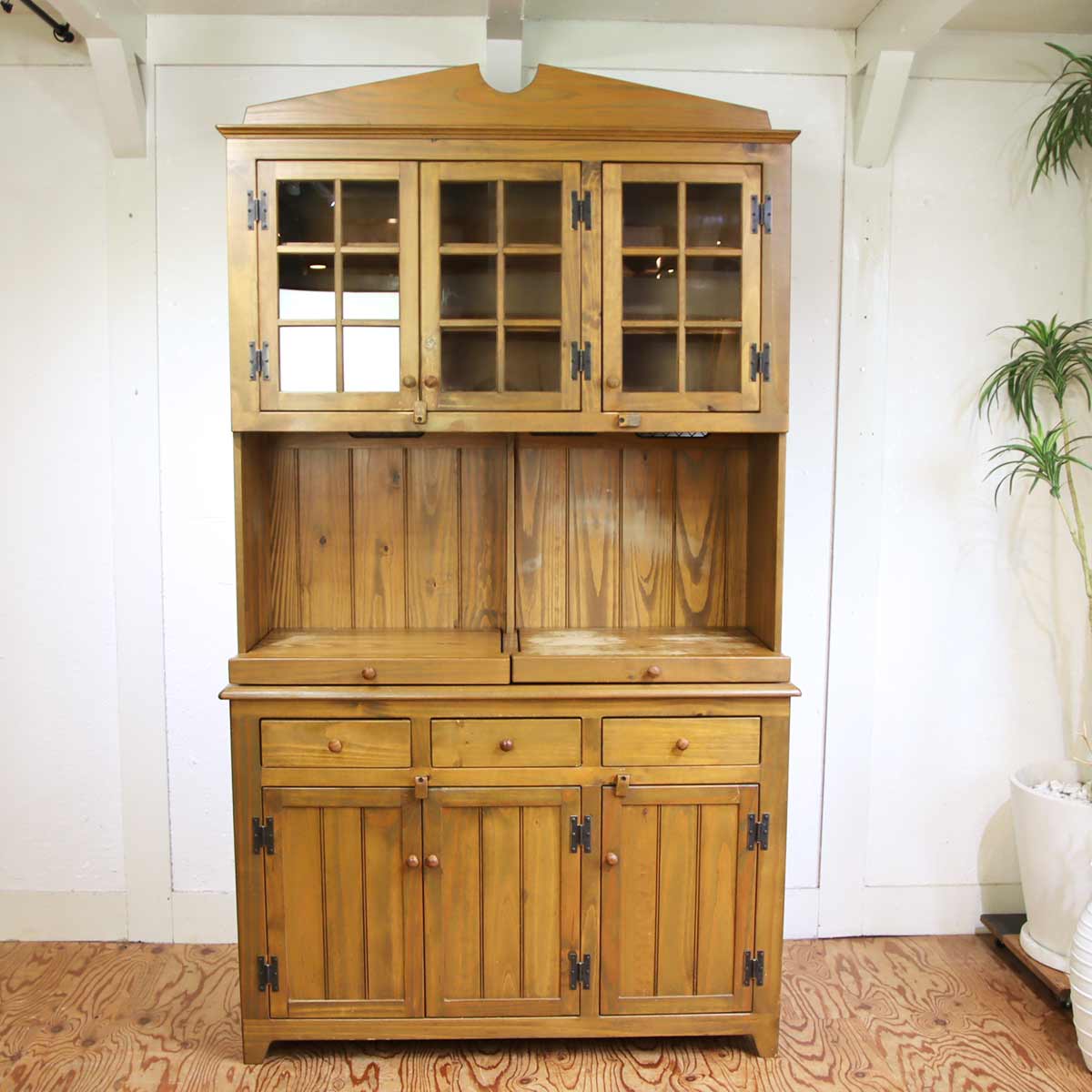 アンファン / Enfant カップボード 食器棚 パイン材 カントリー