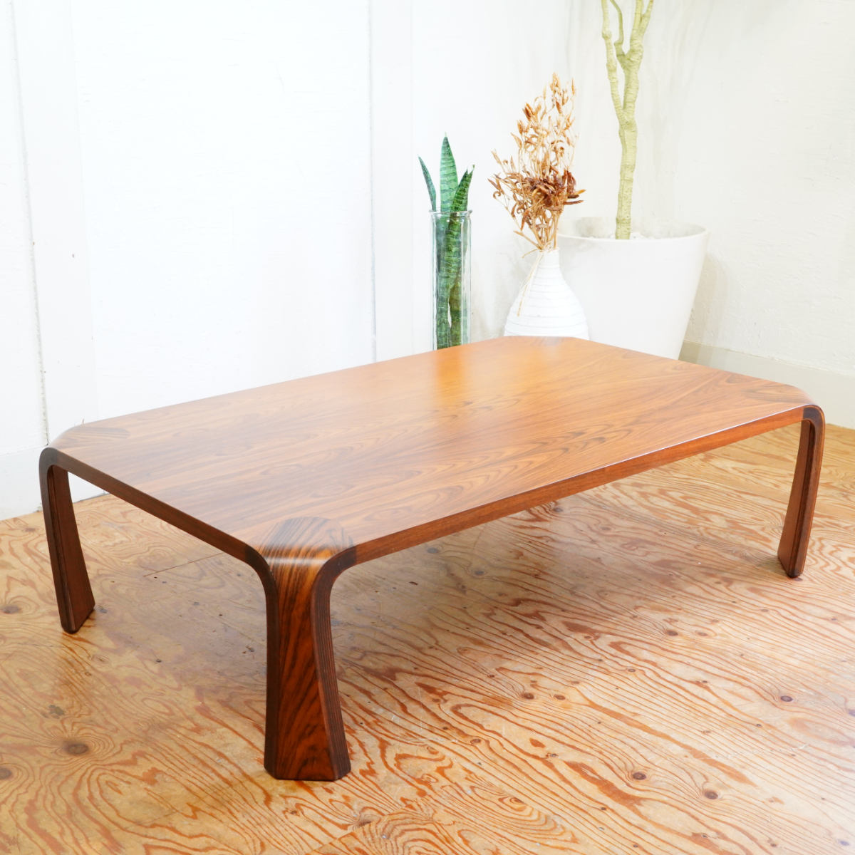 天童木工 / Tendo 座卓 ブラジリアンローズウッド 乾三郎 和 ロー