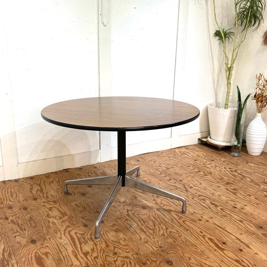 ハーマンミラー Herman Miller ラウンドテーブル セグメントベース