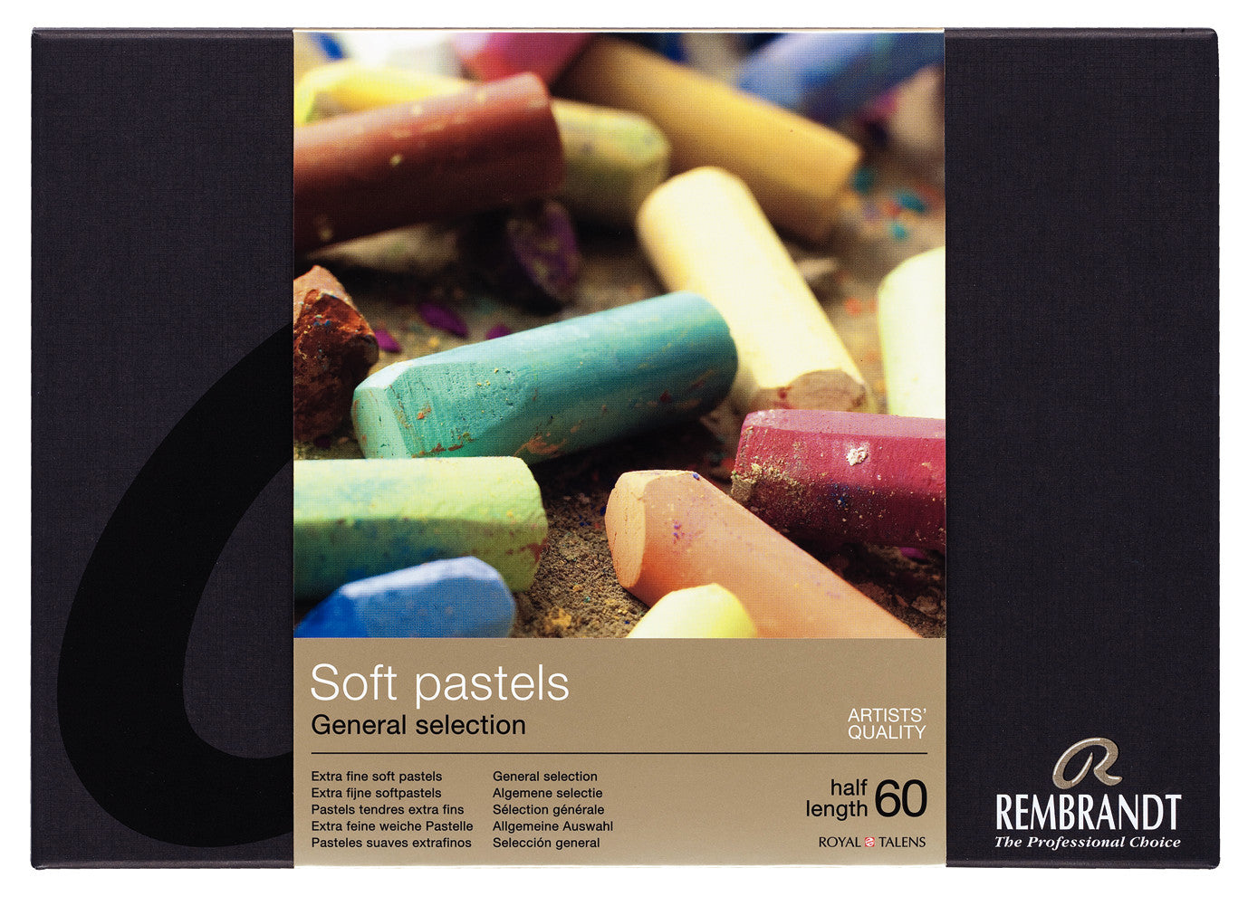 Rembrandt Soft pastel set General Selection Deluxe | 60 half